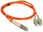 Patch cord MM OM2 LC-SC duplex 50/125 1.0m